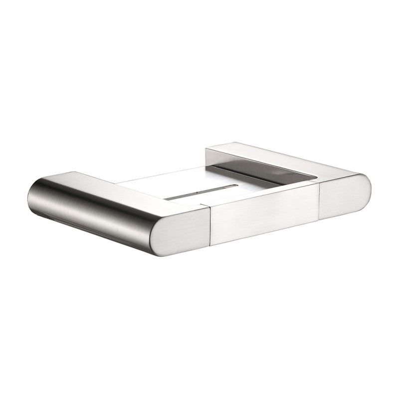 Flores Soap Holder Brushed Nickel i