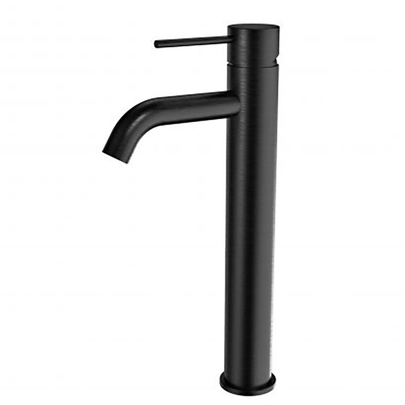Morgan Rund Tower Basin Mixer Brushed Gun Metal