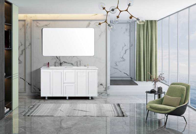 Shaker 1500mm PVC Bathroom Vanity i