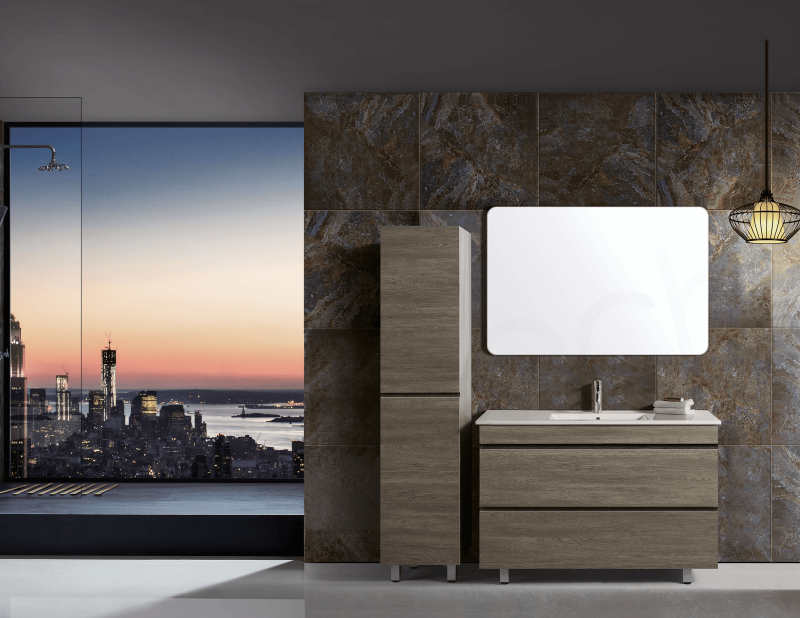 Vellena 1200mm Wash White PVC Water Proof Bathroom Vanity