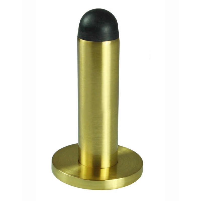 Nidus Door Stop Wall Mounted Satin Brass