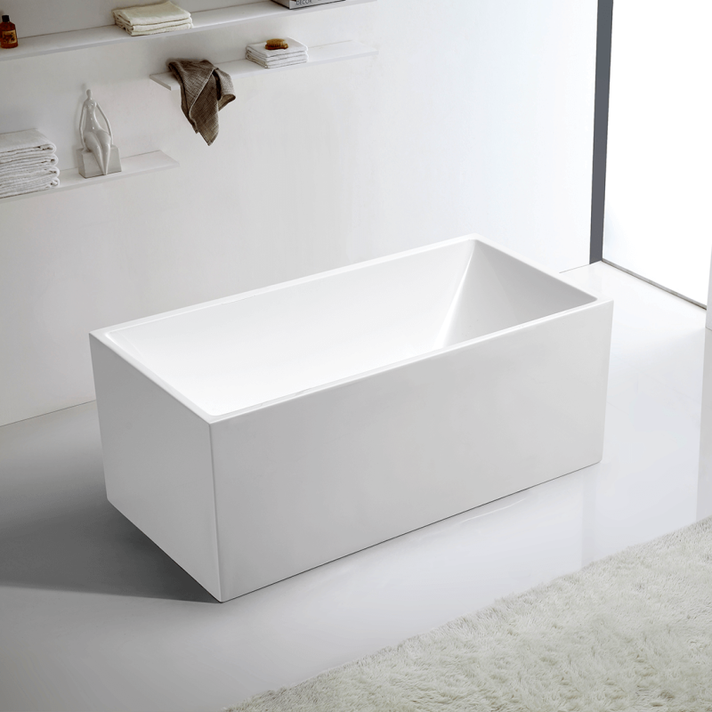 Bathroom Free Standing Bath Tub 1300X700X600 Thin Edge Freestanding Ren185-1300