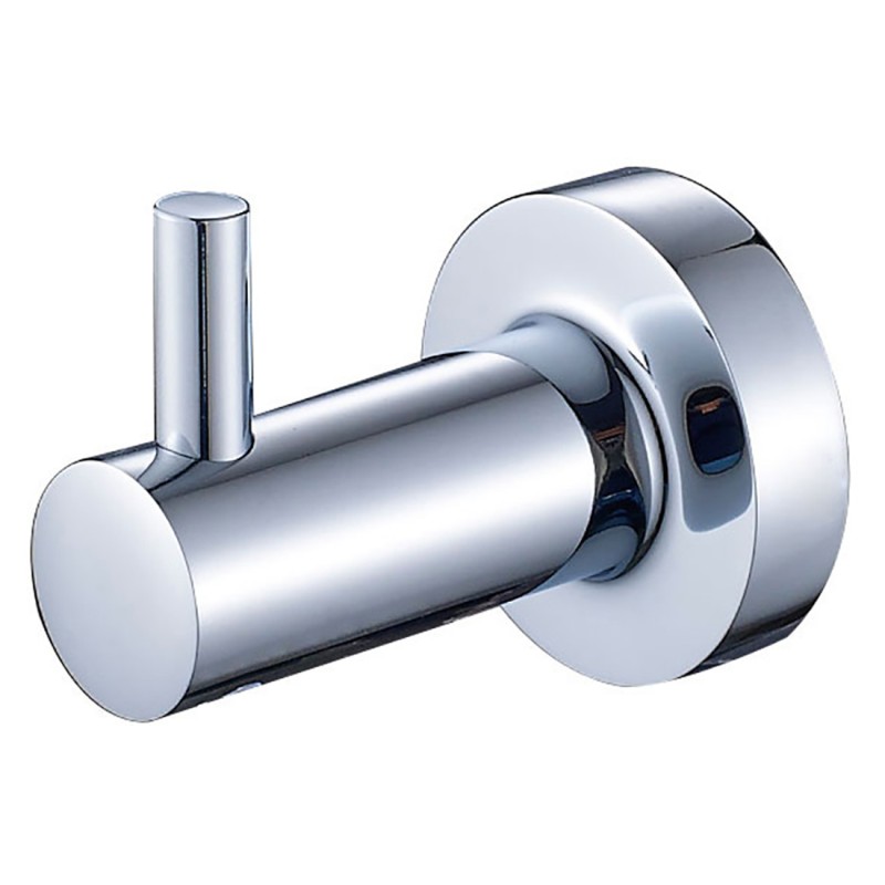 Ruby Robe Hook Chrome
