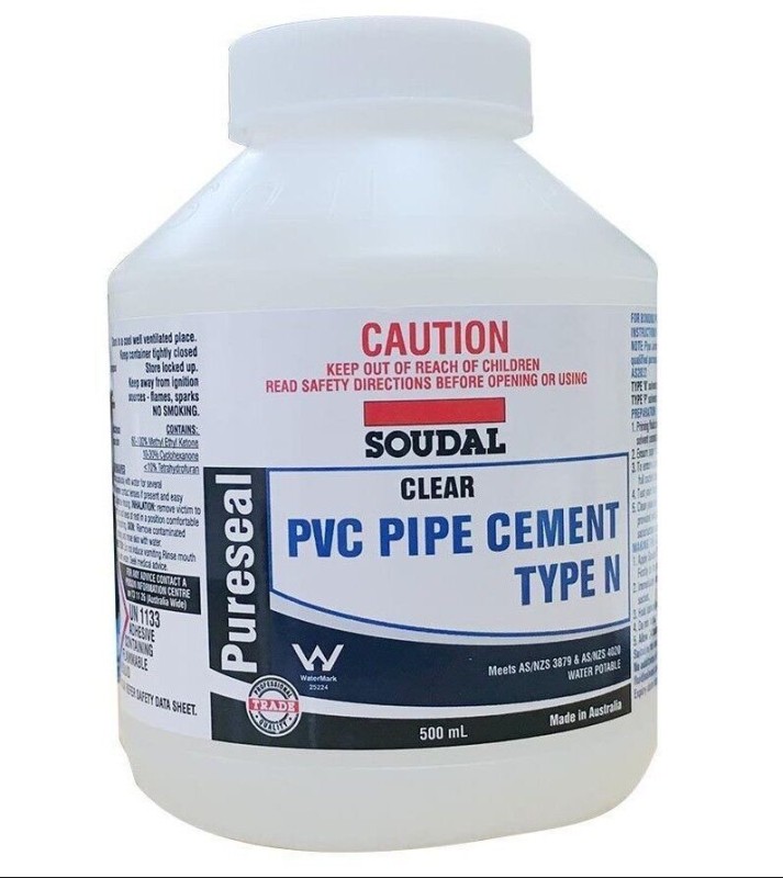 Soudal PVC Pipe Cement Type N