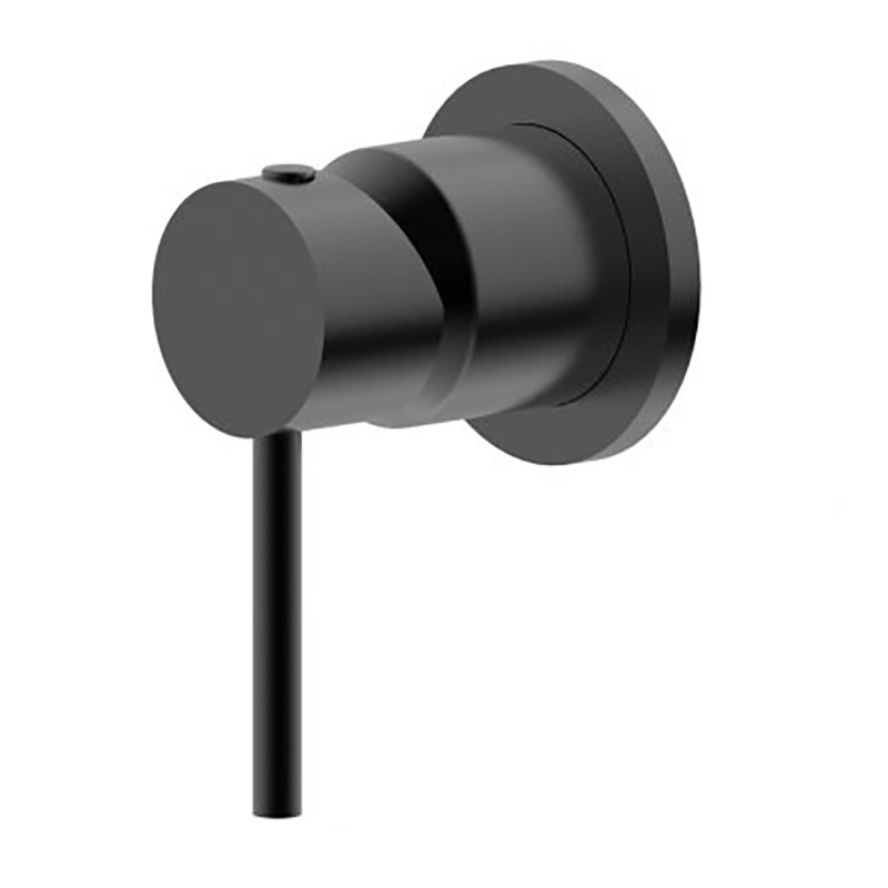 Morgan Rund Shower/Bath Mixer Brushed Gun Metal