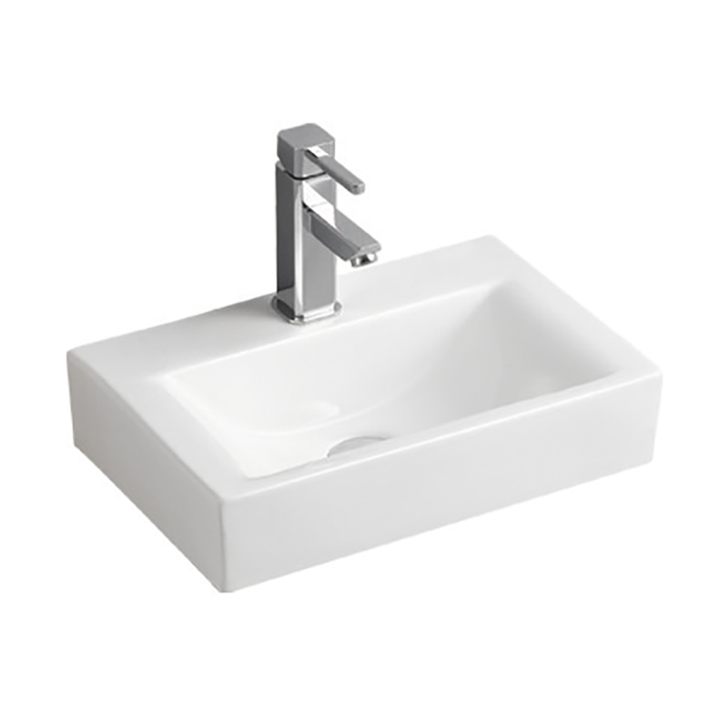 455X305X130mm Bathroom Wall Hung Mount Ceramic Wash Basin Vanity Sink Ren268
