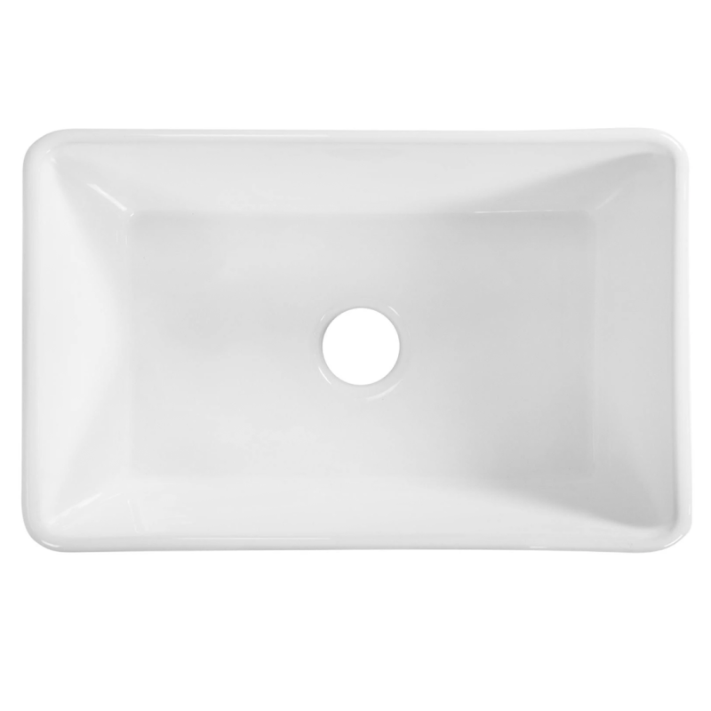 765X455X255mm Butler Farmhouse Fireclay Kitchen Laundry Sink Ceramic 2169A