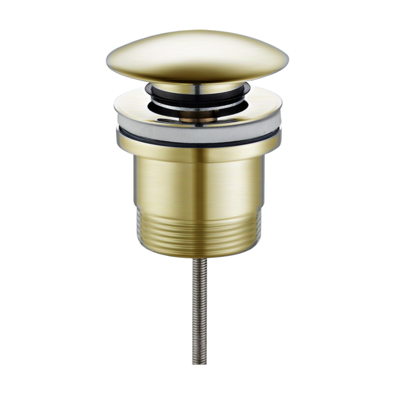 Dome Pop Up Waste Universal 40mm Brushed Gold