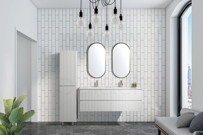 Oslo 1500mm PVC Wall Hung Bathroom Vanity