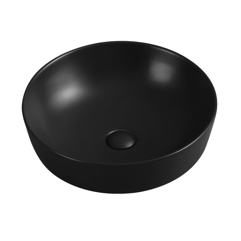 Ceramic Counter Top Basin Matte Black i