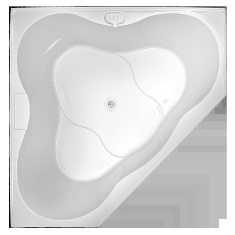 1285 X 1285 X 450mm Almina Bathroom Acrylic Drop In Insert Bath Tub Corner