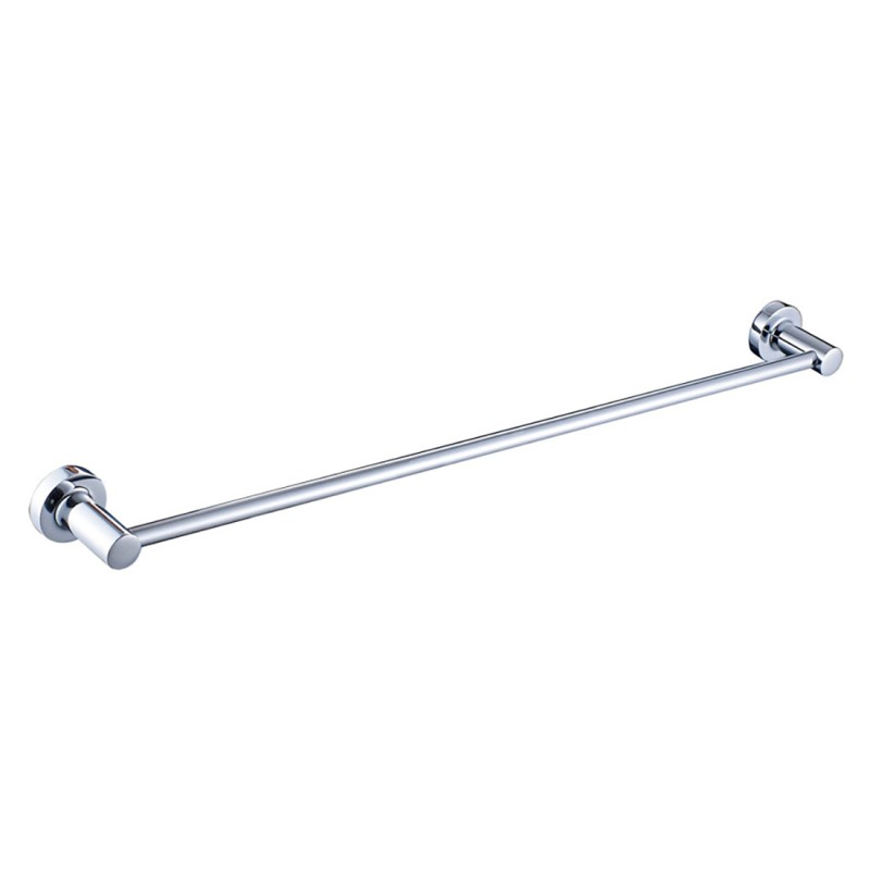 Ruby Single Towel Rail 600mm Chrome