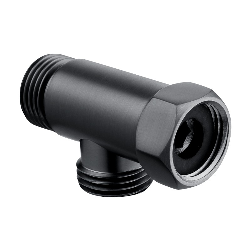 1/2" Union BSP FMM Thread Tee Type 3 Way Brass Pipe Fitting Adapter Coupler Connector Gun Metal