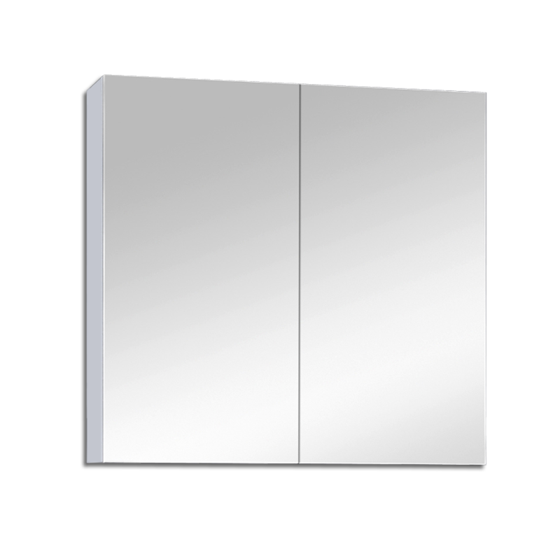 750mmx720mm Bathroom Vanity Mirror Cabinet Shaving Storage 8mm Glass Shelf Pemc i
