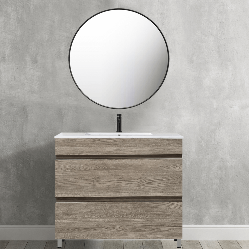 Vellena 900mm PVC Water Proof Wash White Bathroom Vanity Cabinet Parent