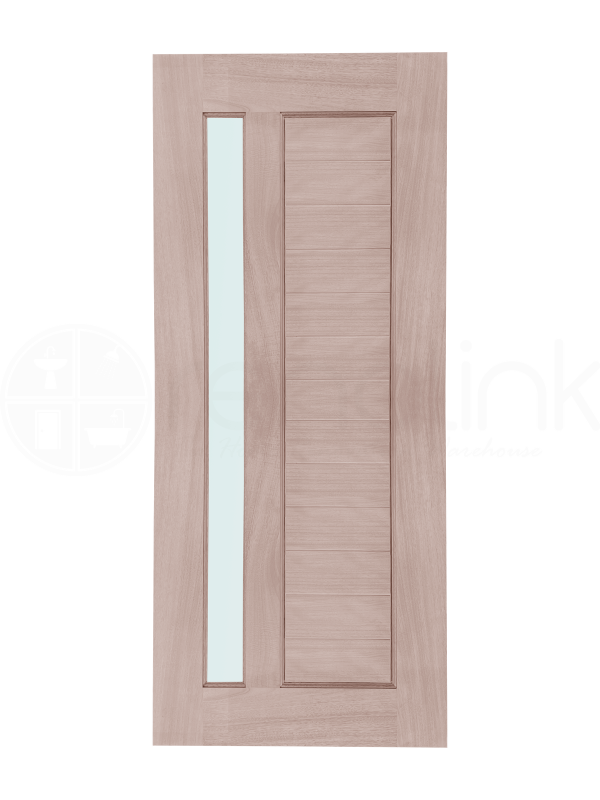 1 Lite Vertical Hampton External Door