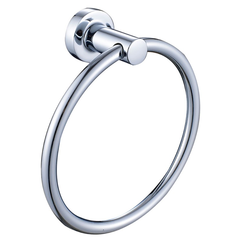 Ruby Towel Ring Chrome