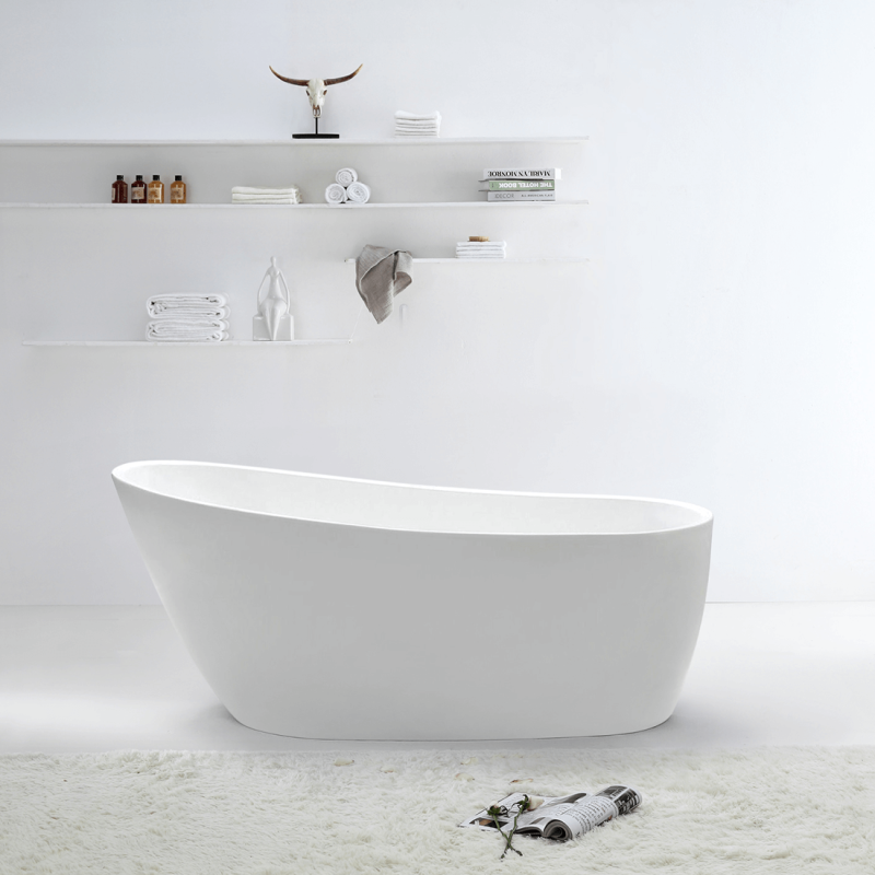 Bathroom Free Standing Bath Tub 1500X750X700 Thin Edge Freestanding Ren128-1500